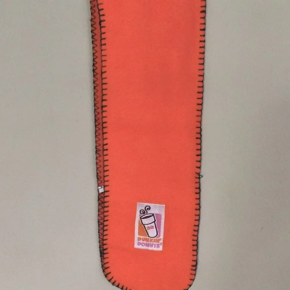 Detroit Tigers Scarf Promo Dunkin Doughnuts Fleece Embroidered MLB Baseball